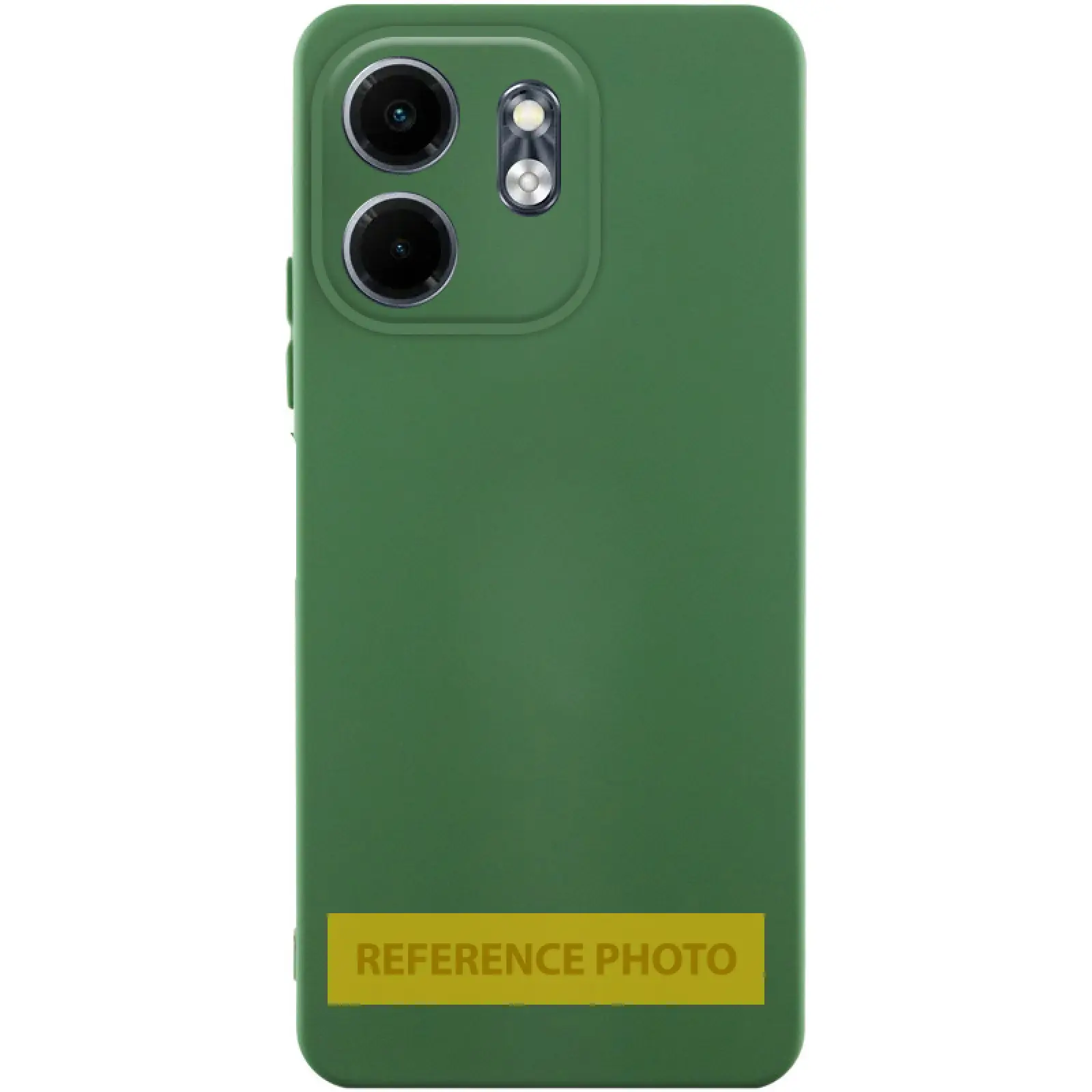 Etui TPU GETMAN Liquid Silk Full Camera do Xiaomi Redmi 15C (EU), Zielony / Dark green, TPU