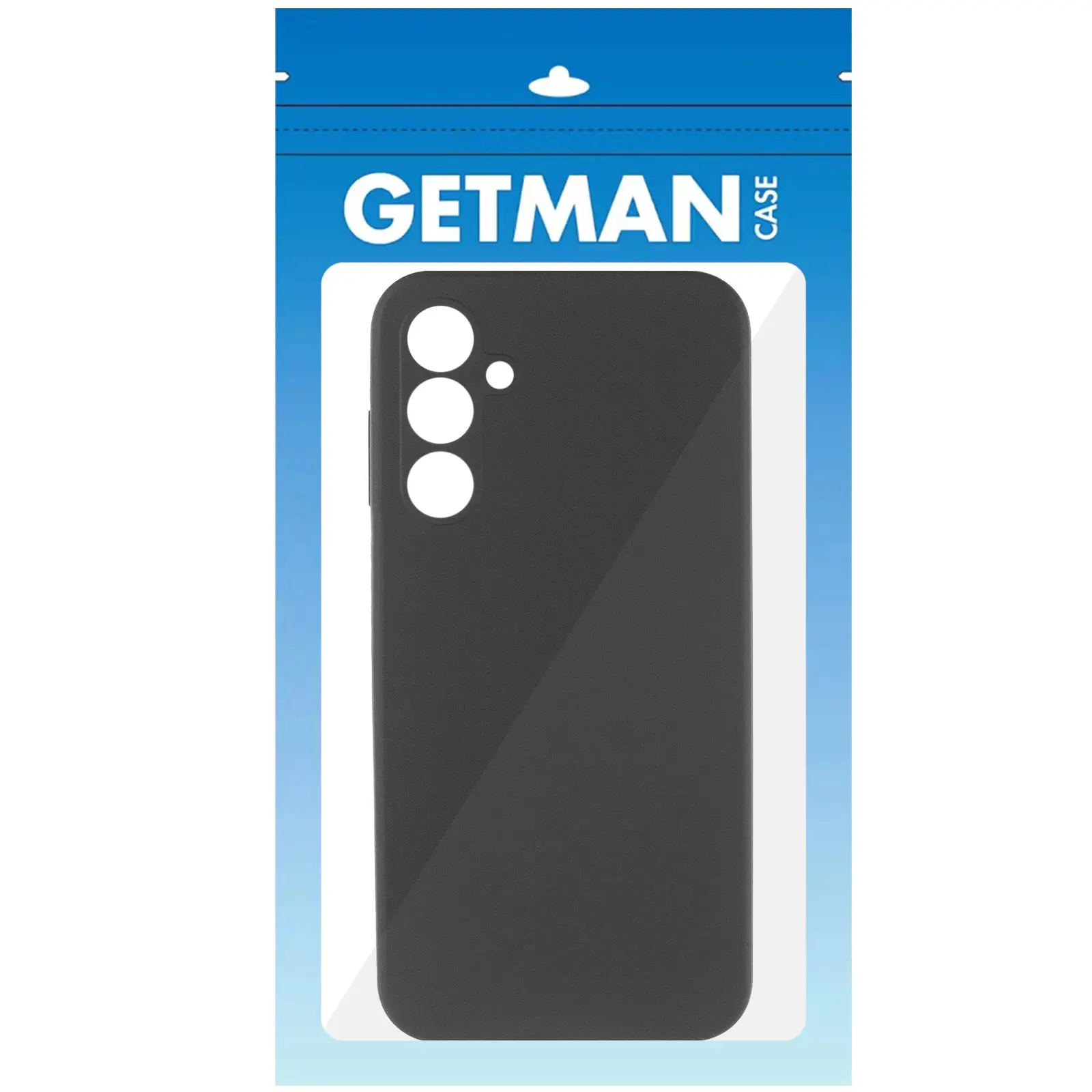 Case TPU GETMAN Liquid Silk Full Camera for Samsung Galaxy S26 / S26 Pro, Black 3, TPU