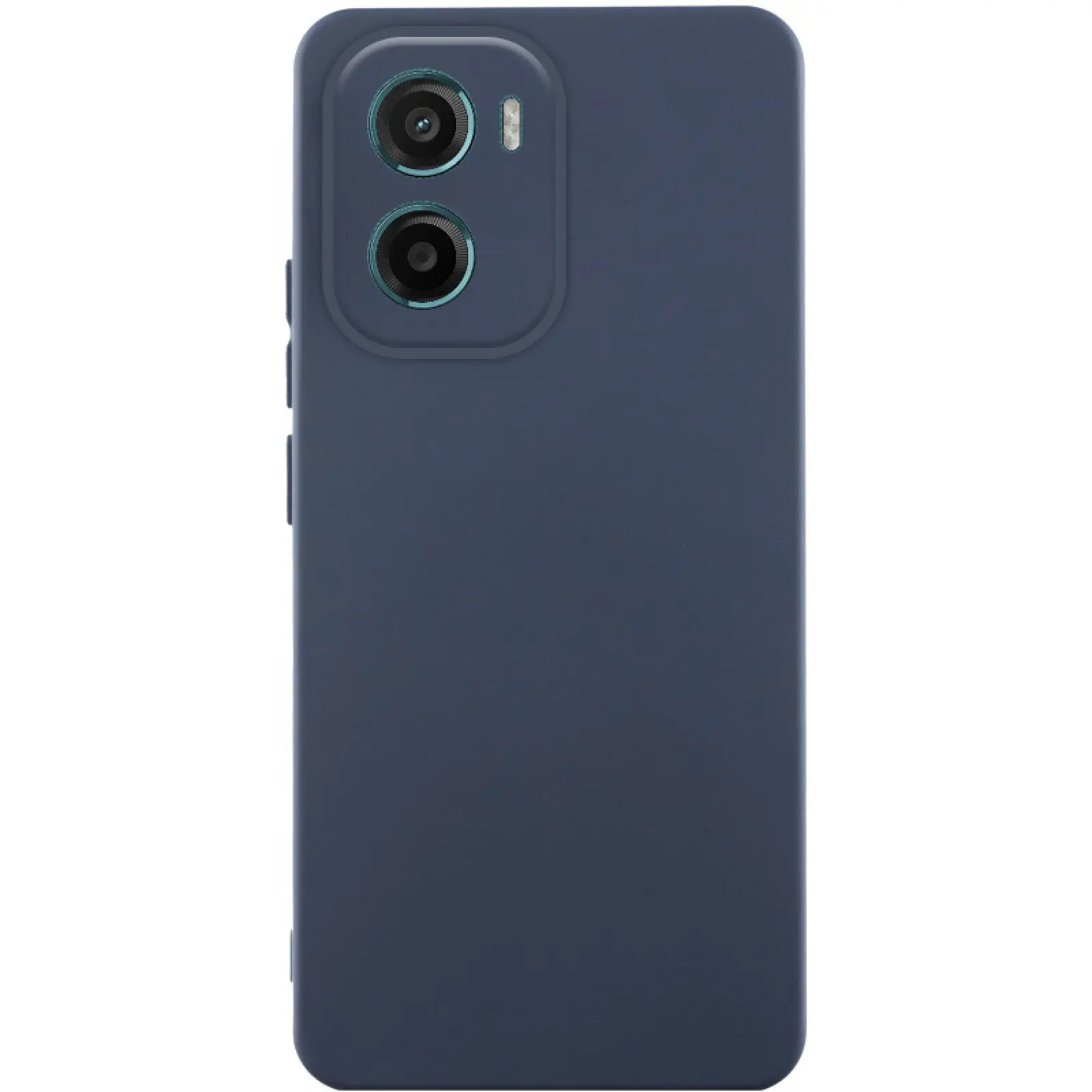 Case TPU GETMAN Liquid Silk Full Camera for Motorola Moto G06 / G06 Power, Blue / Midnight Blue, TPU