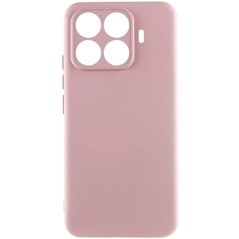 Etui TPU GETMAN Liquid Silk Full Camera do Xiaomi 15T Pro, Różowy / Pink Sand, TPU