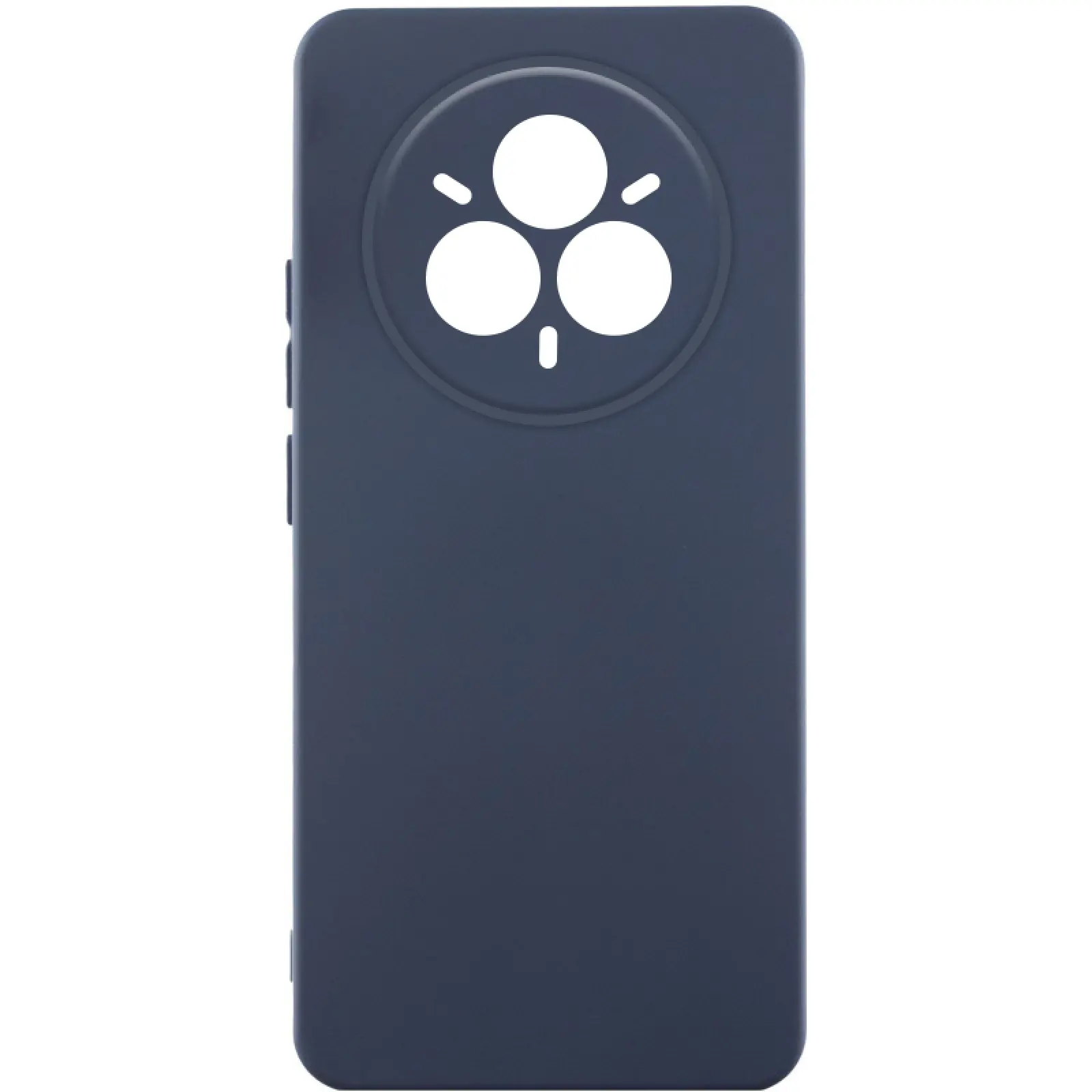 Etui TPU GETMAN Liquid Silk Full Camera do Realme 14 Pro, Niebieski / Midnight Blue, TPU