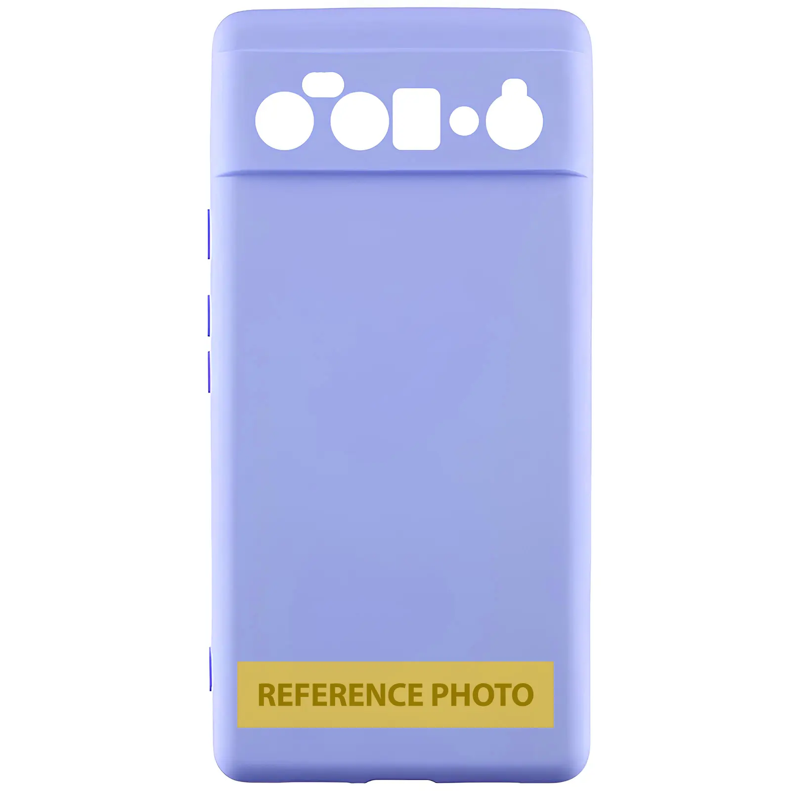 Case TPU GETMAN Liquid Silk Full Camera for Motorola Edge 60 Pro, Lilac / Dasheen, TPU
