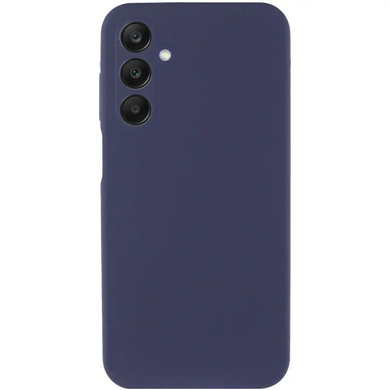 Etui TPU GETMAN Liquid Silk Full Camera do Samsung Galaxy A37 5G, Niebieski / Midnight Blue 1, TPU