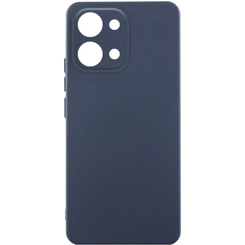 Etui TPU GETMAN Liquid Silk Full Camera do Oppo A6 Pro 4G/5G, Niebieski / Midnight Blue, TPU