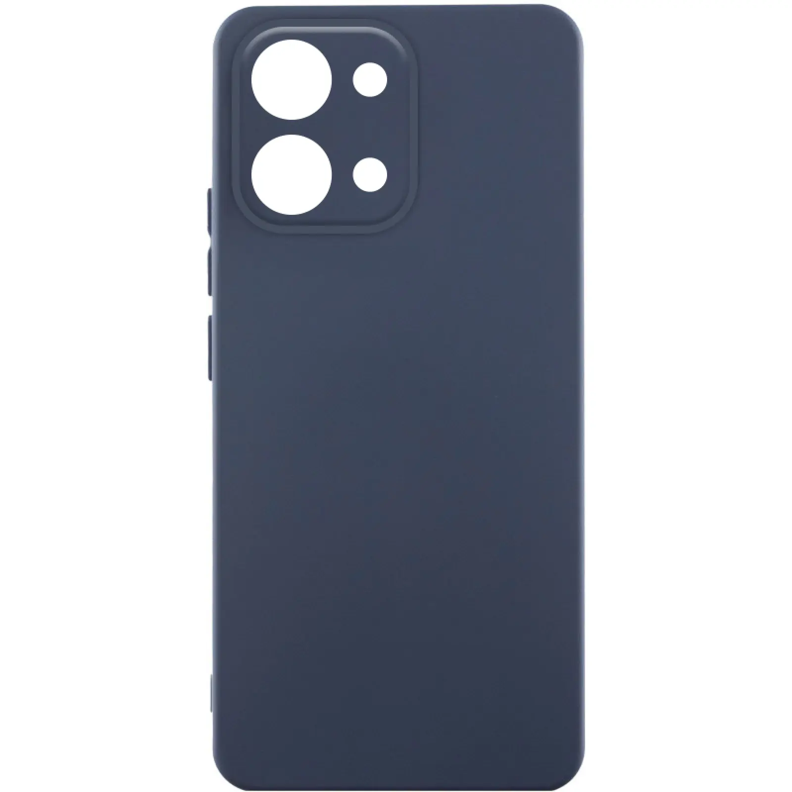 Etui TPU GETMAN Liquid Silk Full Camera do Oppo A6 Pro 4G/5G, Niebieski / Midnight Blue, TPU