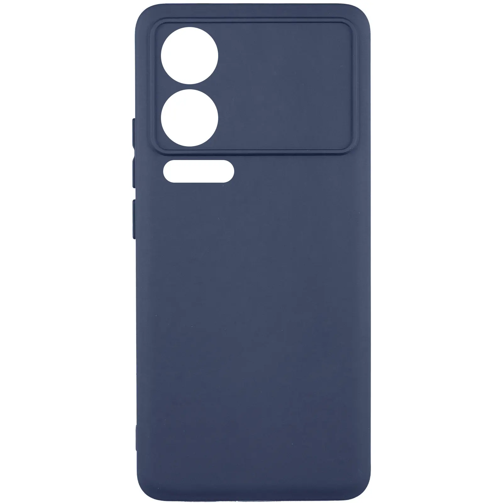 Etui TPU GETMAN Liquid Silk Full Camera do Xiaomi 17 Pro, Niebieski / Midnight Blue, TPU