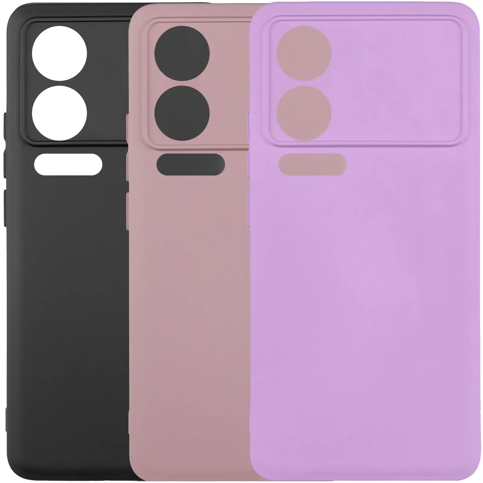 Etui TPU GETMAN Liquid Silk Full Camera do Xiaomi 17 Pro Max, TPU