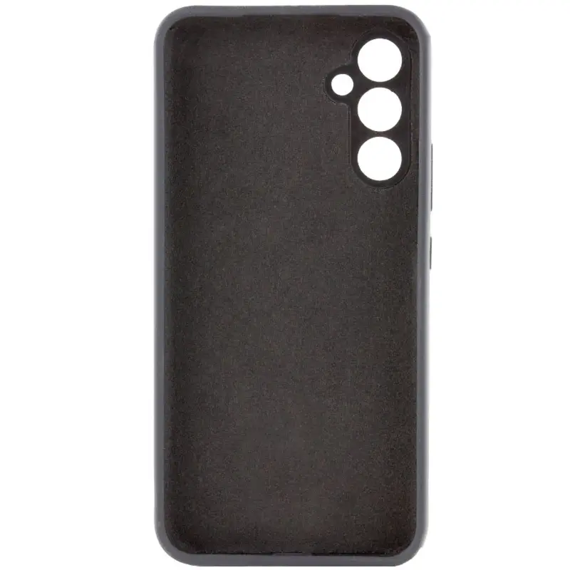 Чохол TPU GETMAN Liquid Silk Full Camera для Samsung Galaxy S26+, Чорний / Black 2, TPU