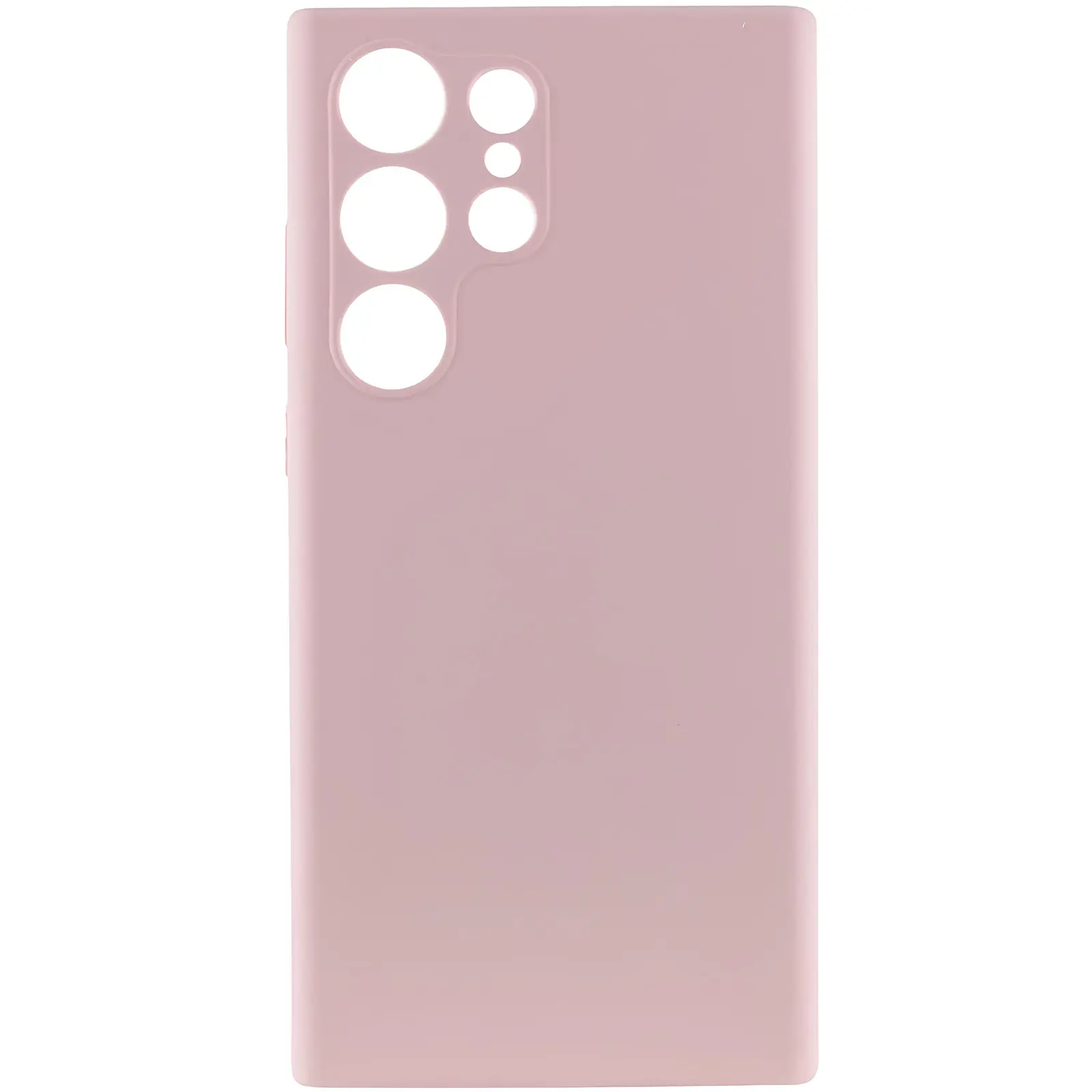 Чохол TPU GETMAN Liquid Silk Full Camera для Samsung Galaxy S26 Ultra, Рожевий / Pink Sand, TPU