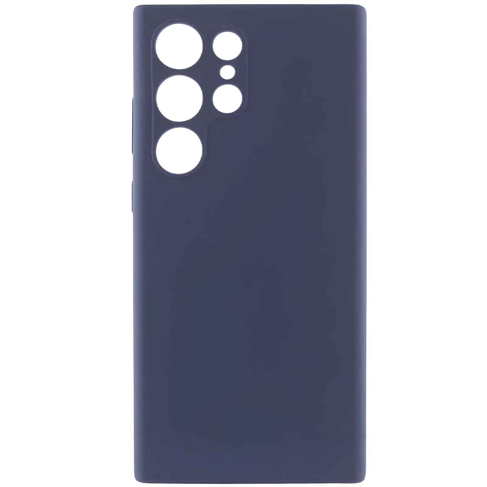 Чохол TPU GETMAN Liquid Silk Full Camera для Samsung Galaxy S26 Ultra, Синій / Midnight Blue, TPU