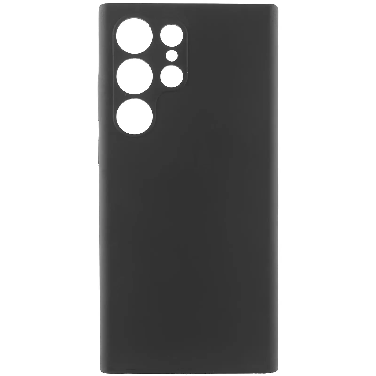 Чохол TPU GETMAN Liquid Silk Full Camera для Samsung Galaxy S26 Ultra, Чорний / Black, TPU