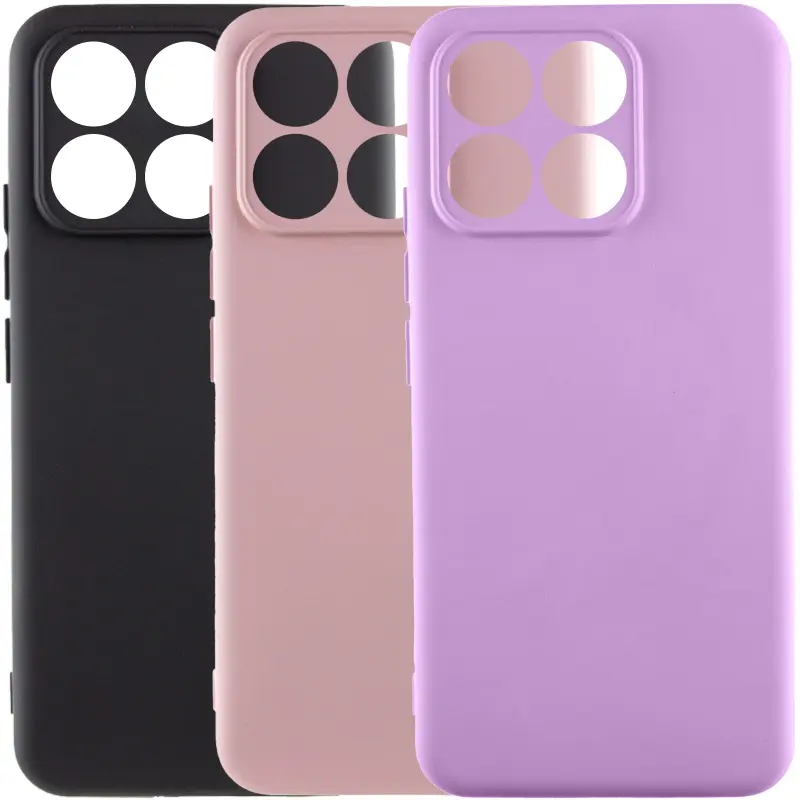 Case TPU GETMAN Liquid Silk Full Camera for Motorola Edge 70, TPU