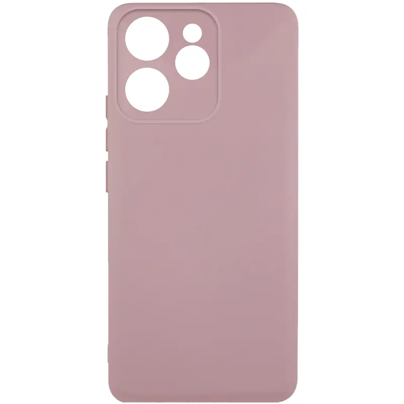 Etui TPU GETMAN Liquid Silk Full Camera do Oppo Reno 15F / 15 FS, Różowy / Pink Sand, TPU