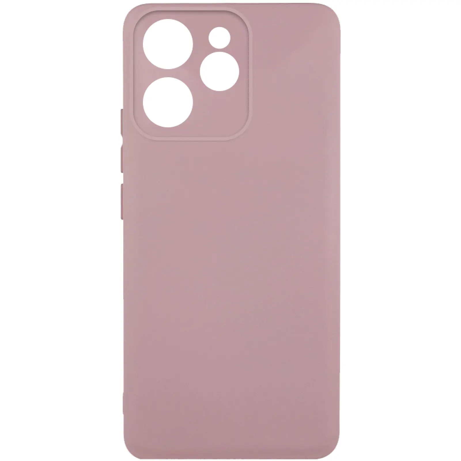 Etui TPU GETMAN Liquid Silk Full Camera do Oppo Reno 15F / 15 FS, Różowy / Pink Sand, TPU
