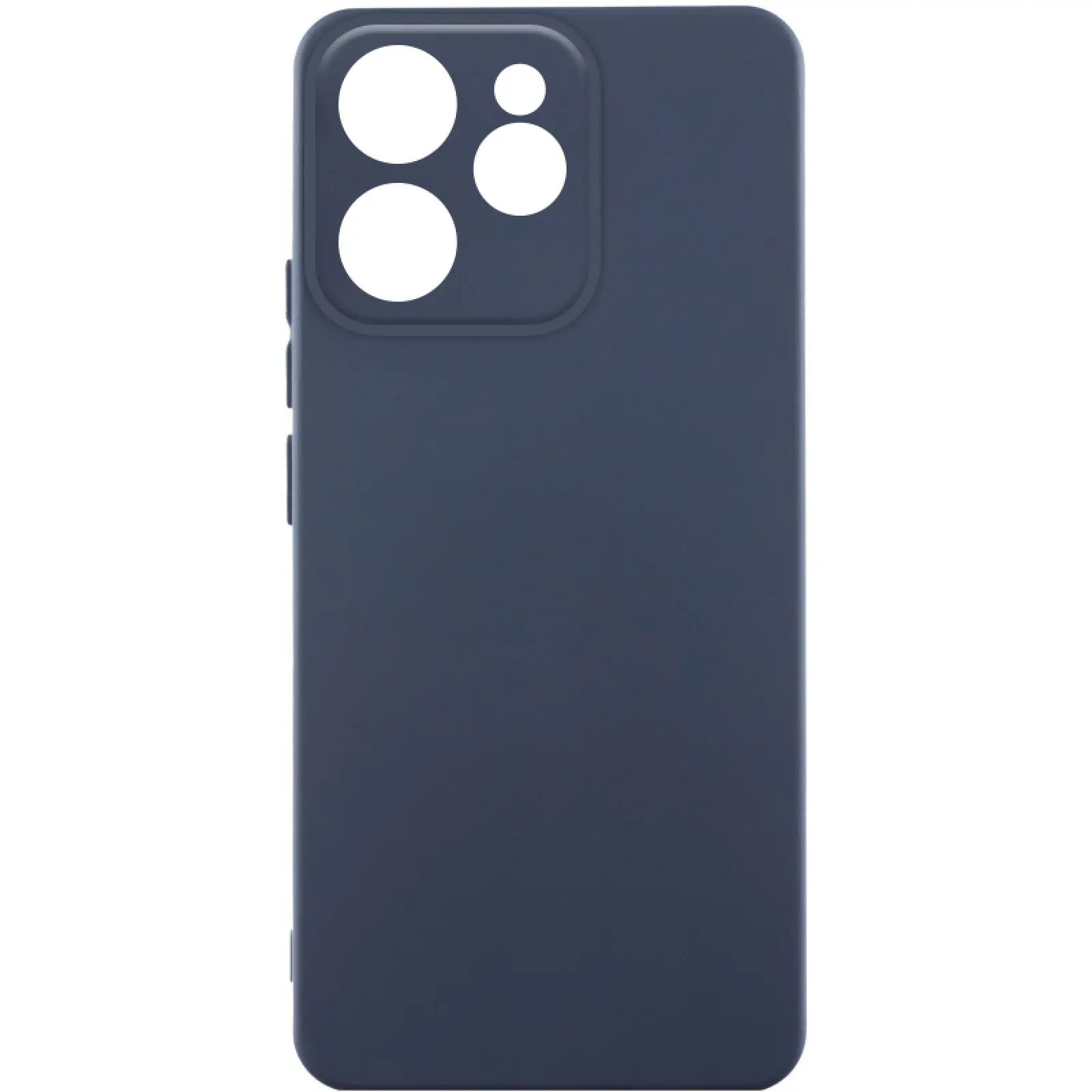 Etui TPU GETMAN Liquid Silk Full Camera do Oppo Reno 15F / 15 FS, Niebieski / Midnight Blue, TPU