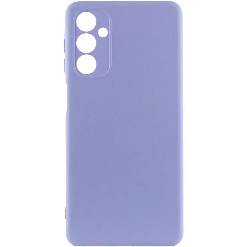 Case TPU GETMAN Liquid Silk Full Camera for Samsung Galaxy A27, Lilac / Dasheen, TPU