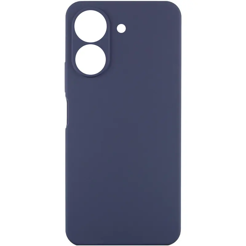 Etui TPU GETMAN Liquid Silk Full Camera do Xiaomi Redmi A7 Pro 4G / Poco C81, Niebieski / Midnight Blue, TPU