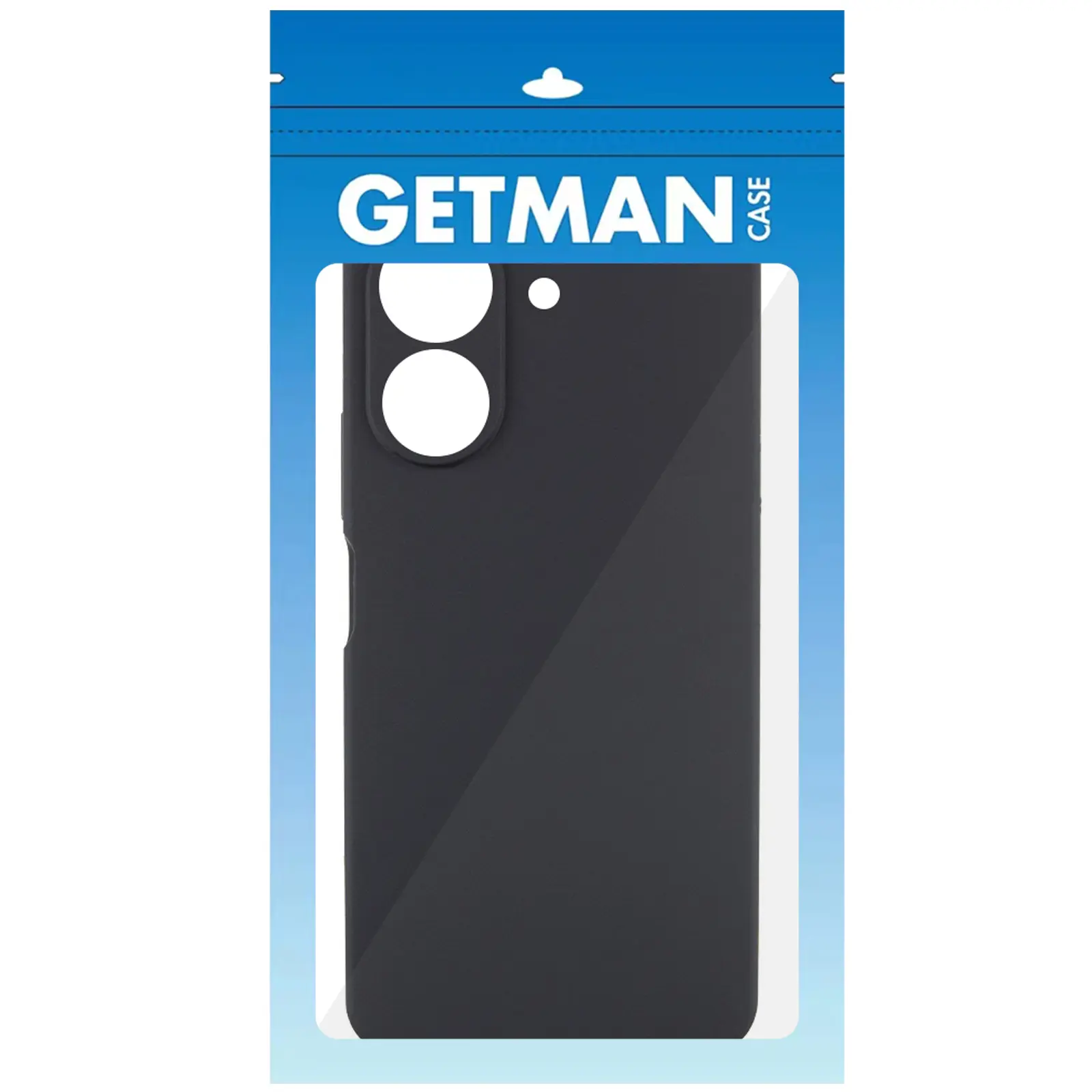 Etui TPU GETMAN Liquid Silk Full Camera do Xiaomi Redmi A7 Pro 4G / Poco C81, Czarny / Black 1, TPU