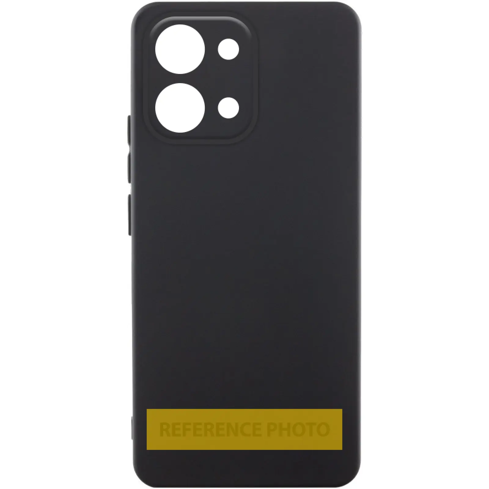 Etui TPU GETMAN Liquid Silk Full Camera do Realme GT 8 Pro, Czarny / Black, TPU