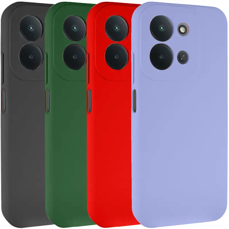 Etui TPU GETMAN Liquid Silk Full Camera do Xiaomi Redmi 17, TPU