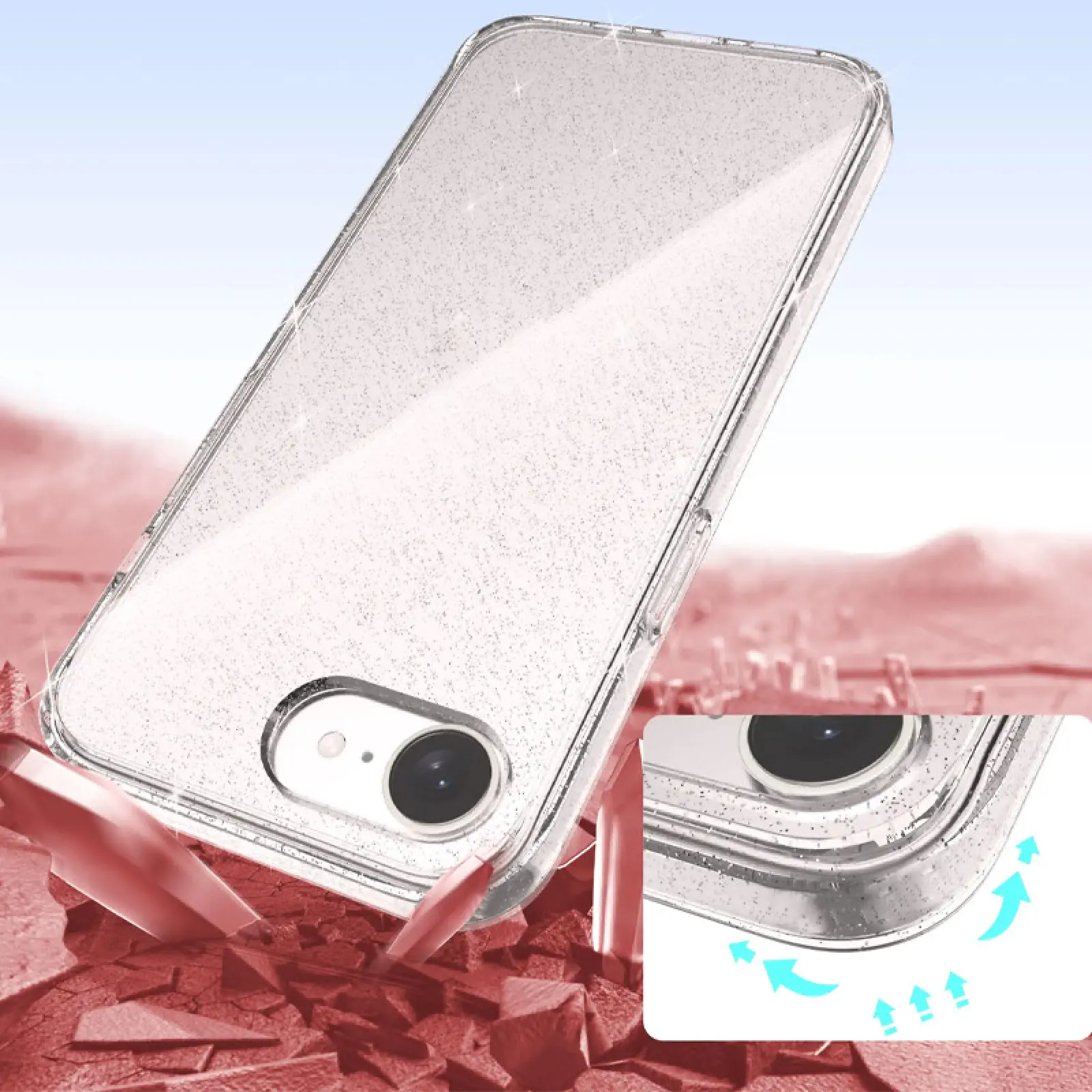 Etui TPU Nova do Apple iPhone 16e (6.1"), Clear 2, TPU