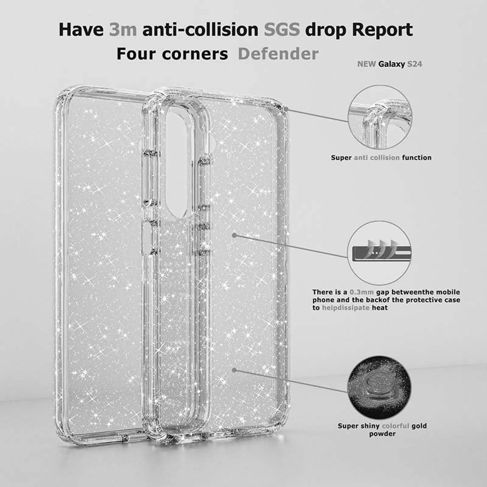 Etui TPU Nova do Samsung Galaxy A07, Clear 5, TPU