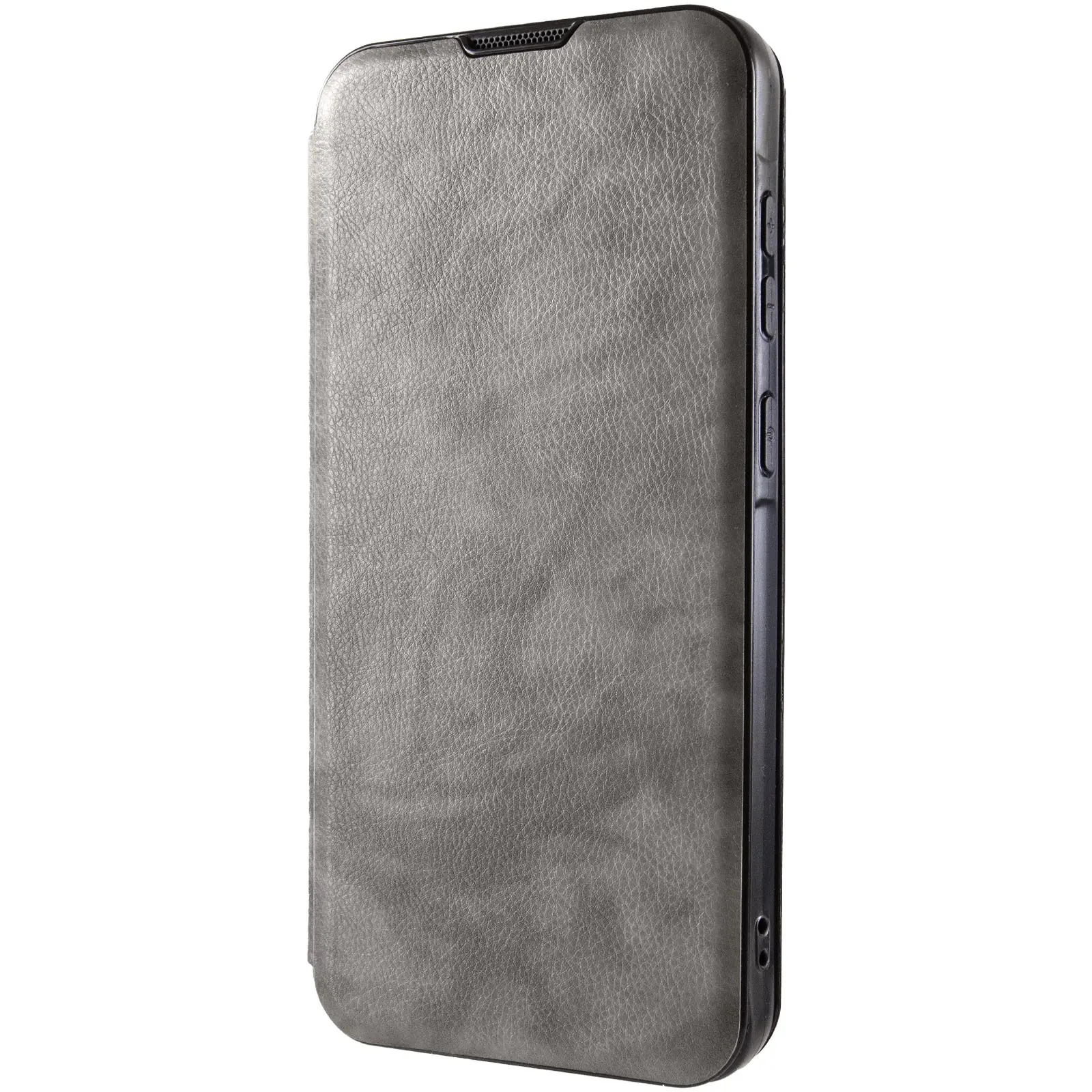 Skórzane etui książka Belora do Samsung Galaxy A35, Gray 2, Sztuczna skóra
