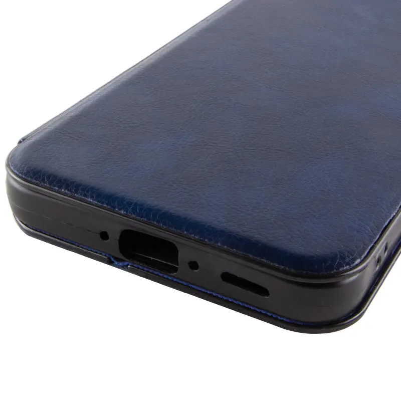 Skórzane etui książka Belora do Samsung Galaxy A35, Midnight Blue 6, Sztuczna skóra