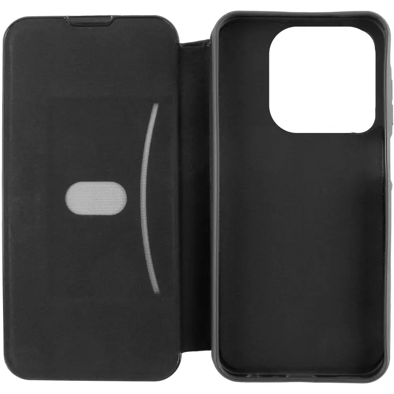 Skórzane etui książka Belora do Motorola Edge 50 Neo / Edge 60 Neo, Black 3, Sztuczna skóra