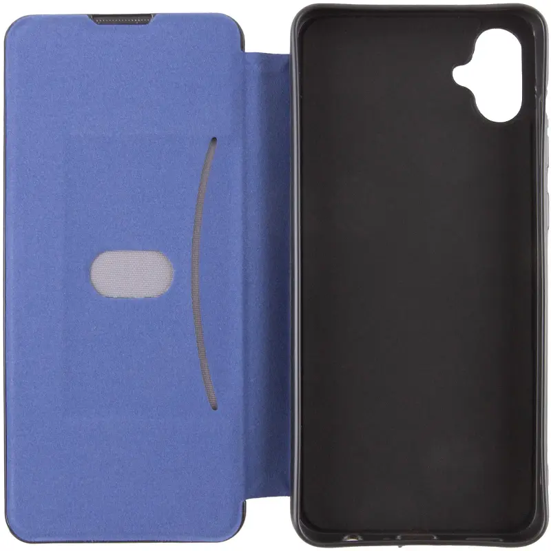 Skórzane etui książka Belora do Samsung Galaxy A08 / A07 4G / A06, Midnight Blue 4, Sztuczna skóra