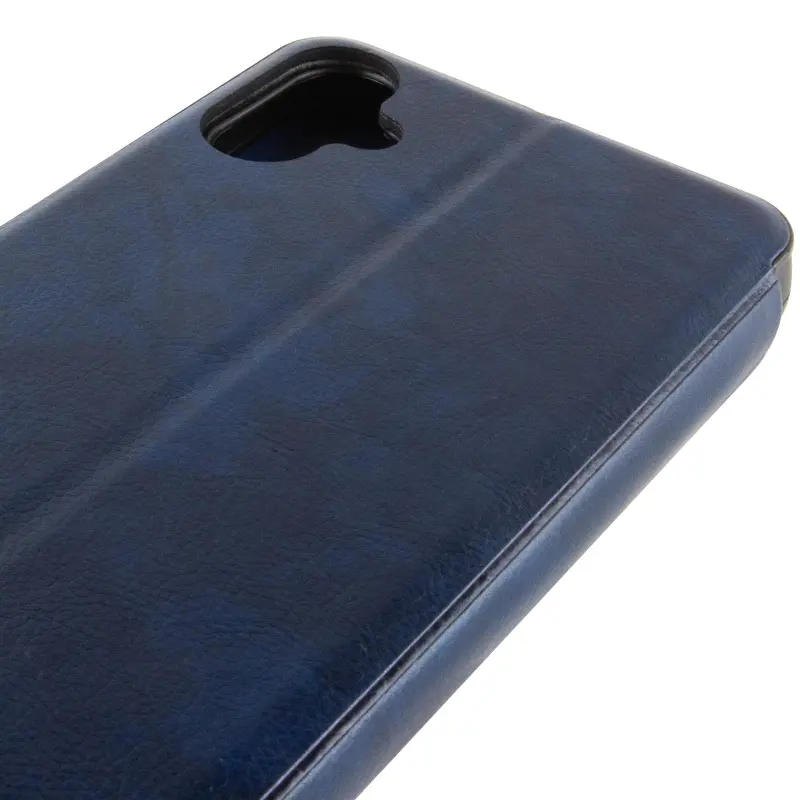 Skórzane etui książka Belora do Samsung Galaxy A08 / A07 4G / A06, Midnight Blue 5, Sztuczna skóra