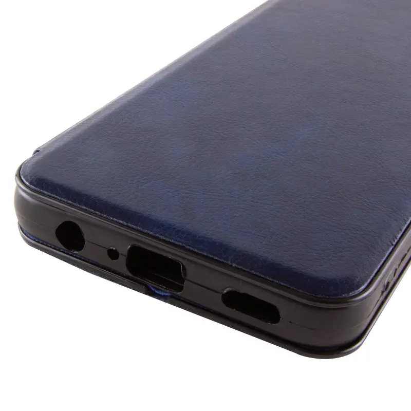 Skórzane etui książka Belora do Samsung Galaxy A08 / A07 4G / A06, Midnight Blue 6, Sztuczna skóra
