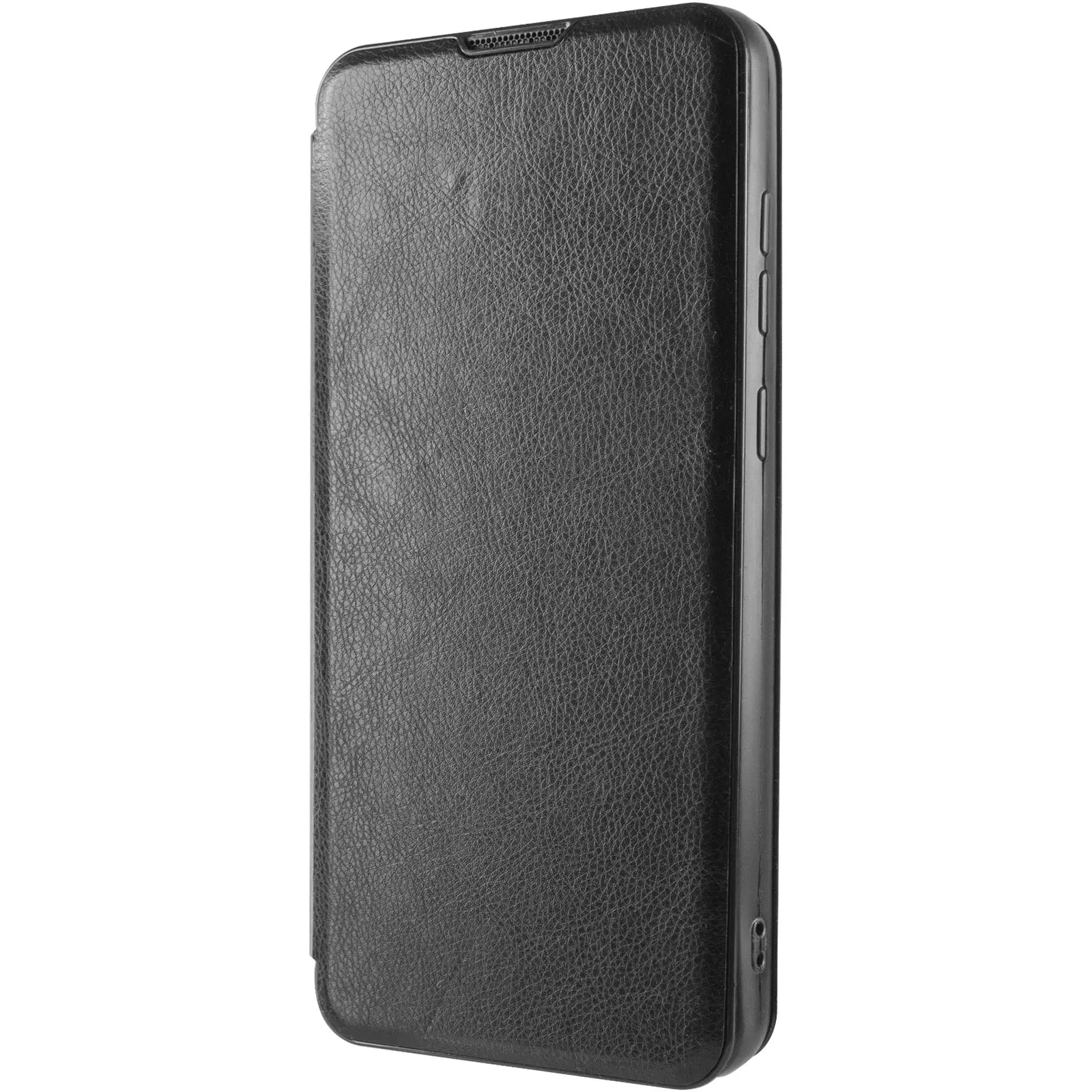 Skórzane etui książka Belora do Samsung Galaxy A08 / A07 4G / A06, Black 1, Sztuczna skóra