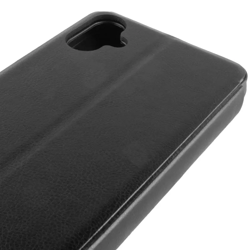 Skórzane etui książka Belora do Samsung Galaxy A08 / A07 4G / A06, Black 5, Sztuczna skóra