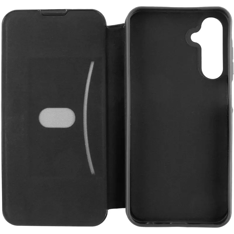 Skórzane etui książka Belora do Samsung Galaxy A27, Black 3, Sztuczna skóra