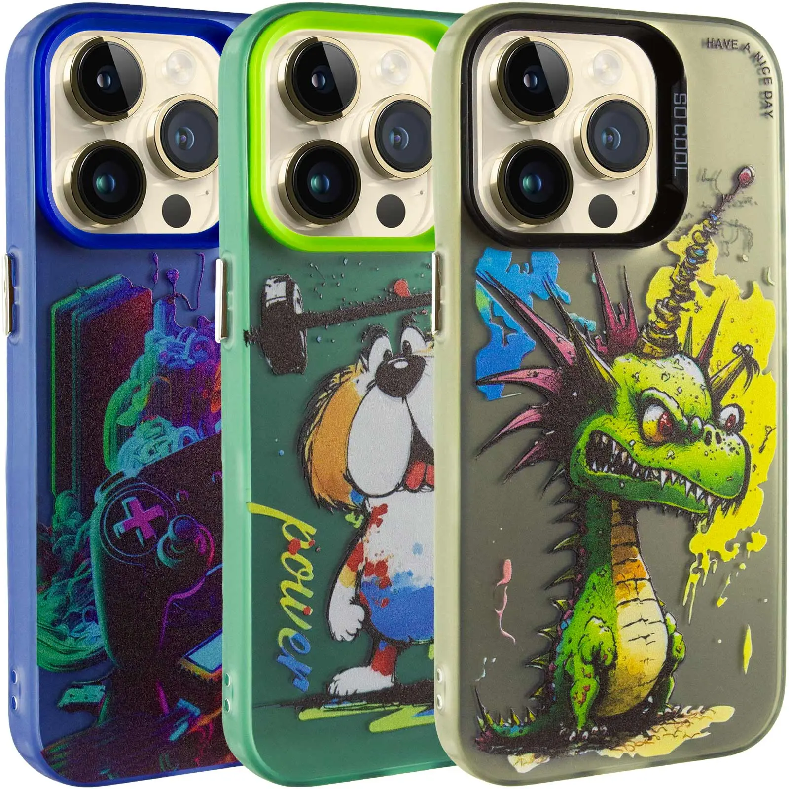 Чохол TPU+PC So Cool для Apple iPhone 15 Pro (6.1"), TPU+PC