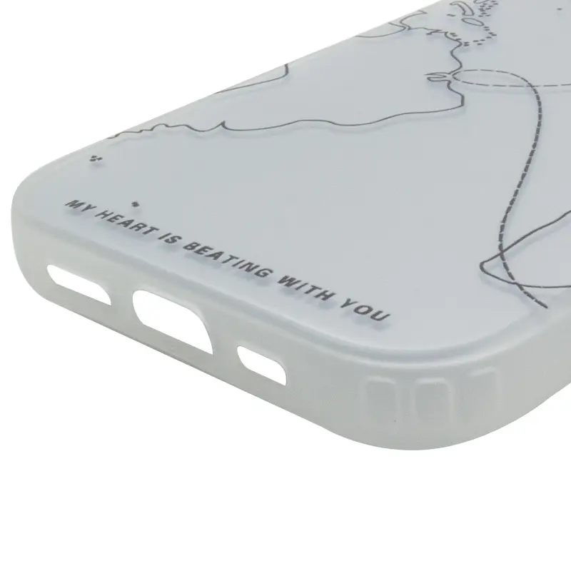 Чехол TPU+PC So Cool для Apple iPhone 15 Pro (6.1"), My Heart 4, TPU+PC