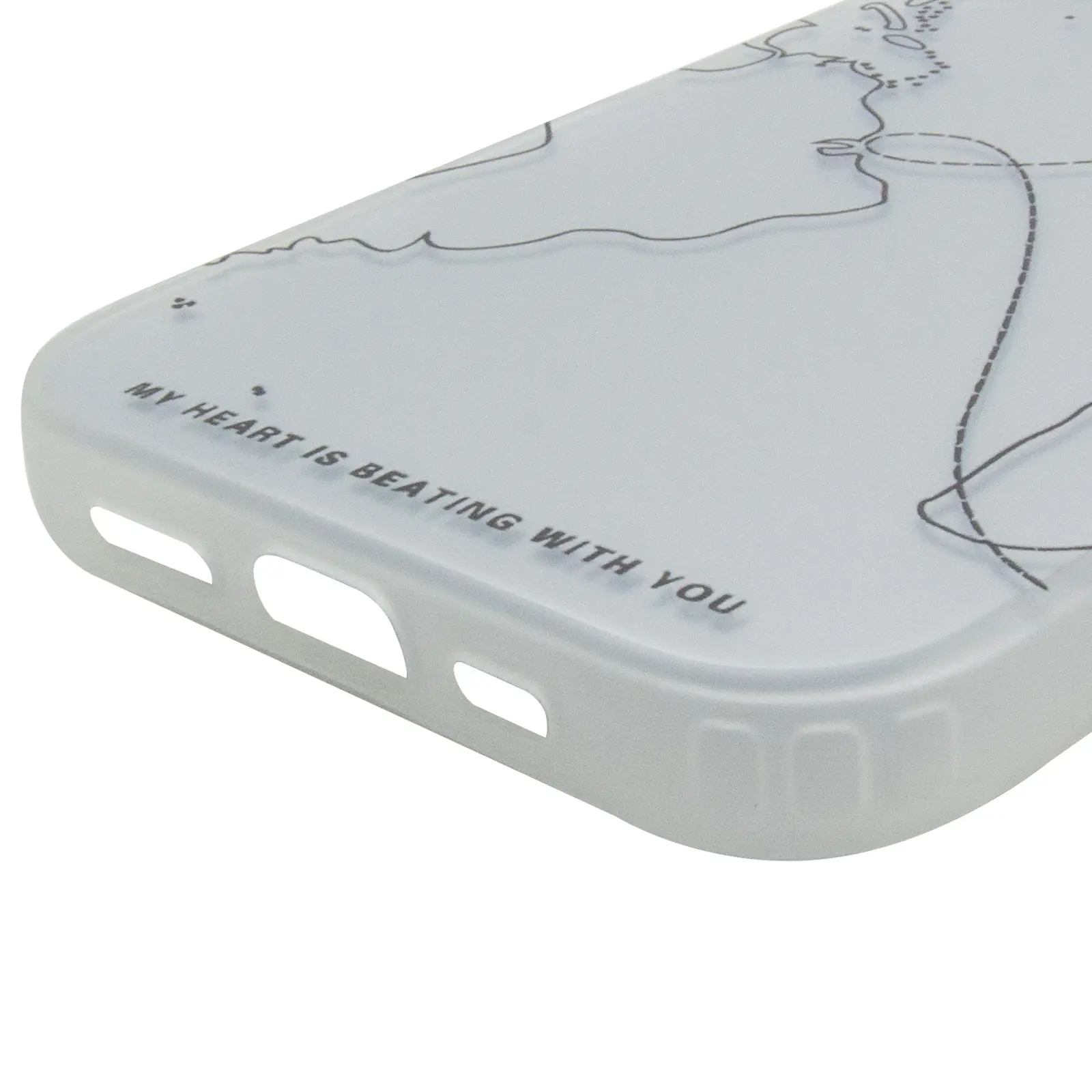 Чехол TPU+PC So Cool для Apple iPhone 15 Pro (6.1"), My Heart 4, TPU+PC