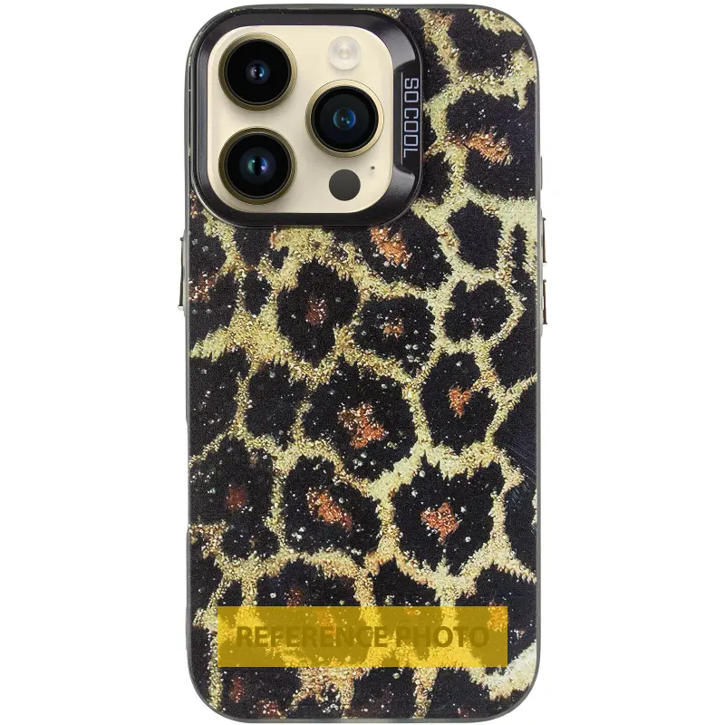 Etui TPU+PC So Cool do Apple iPhone 16 Pro Max (6.9"), Leopard 1, TPU+PC