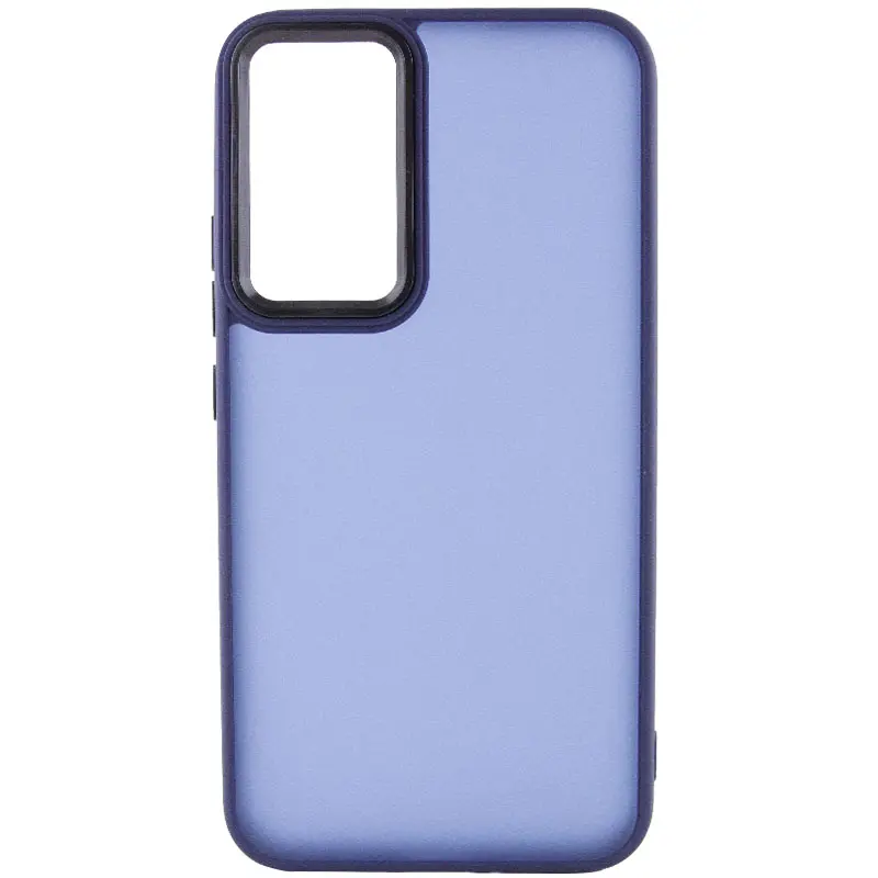 Чохол TPU+PC Lyon Frosted для Samsung Galaxy S24 Ultra, Navy Blue 1, TPU+PC