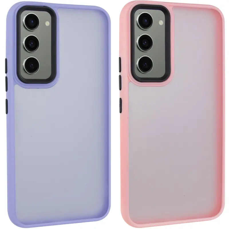 Etui TPU+PC Lyon Frosted do Samsung Galaxy A55, TPU+PC