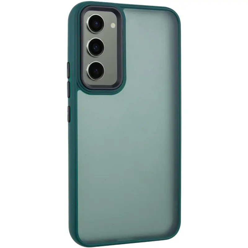 Etui TPU+PC Lyon Frosted do Samsung Galaxy A55, Green, TPU+PC