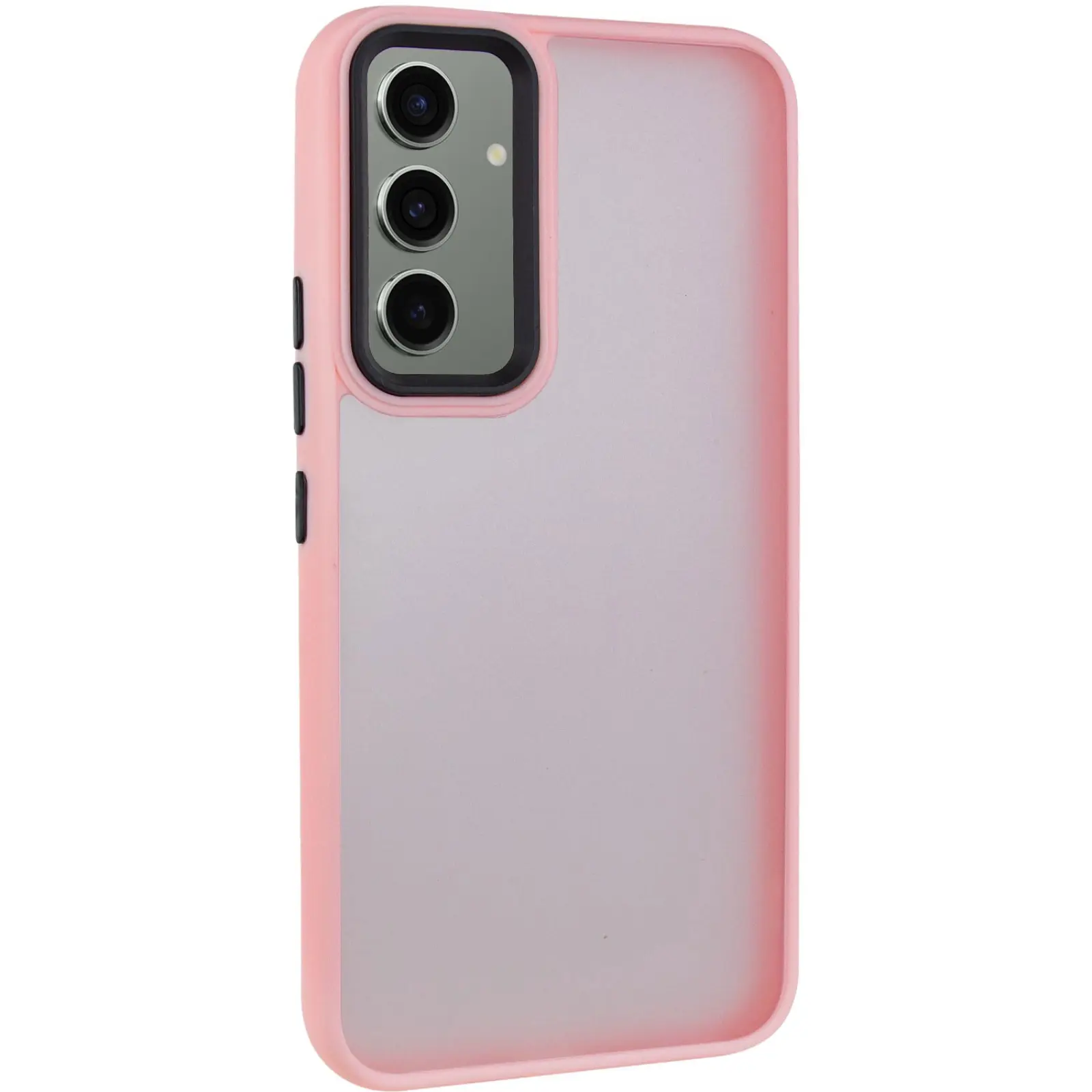 Etui TPU+PC Lyon Frosted do Samsung Galaxy A35, Pink, TPU+PC