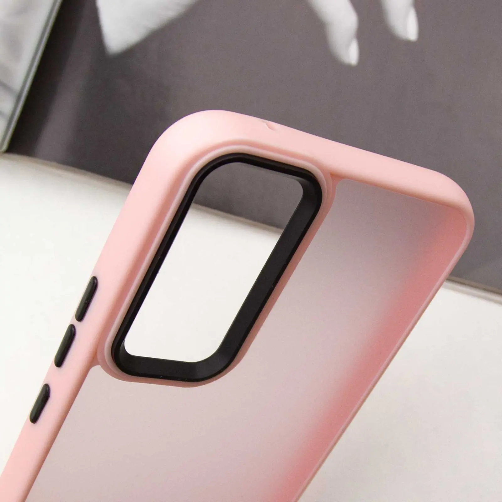 Etui TPU+PC Lyon Frosted do Samsung Galaxy A35, Pink 3, TPU+PC
