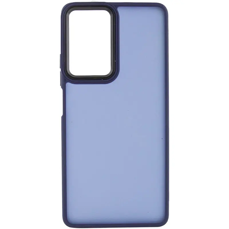 Etui TPU+PC Lyon Frosted do Xiaomi Redmi 13 4G / Poco M6 4G, Navy Blue 1, TPU+PC
