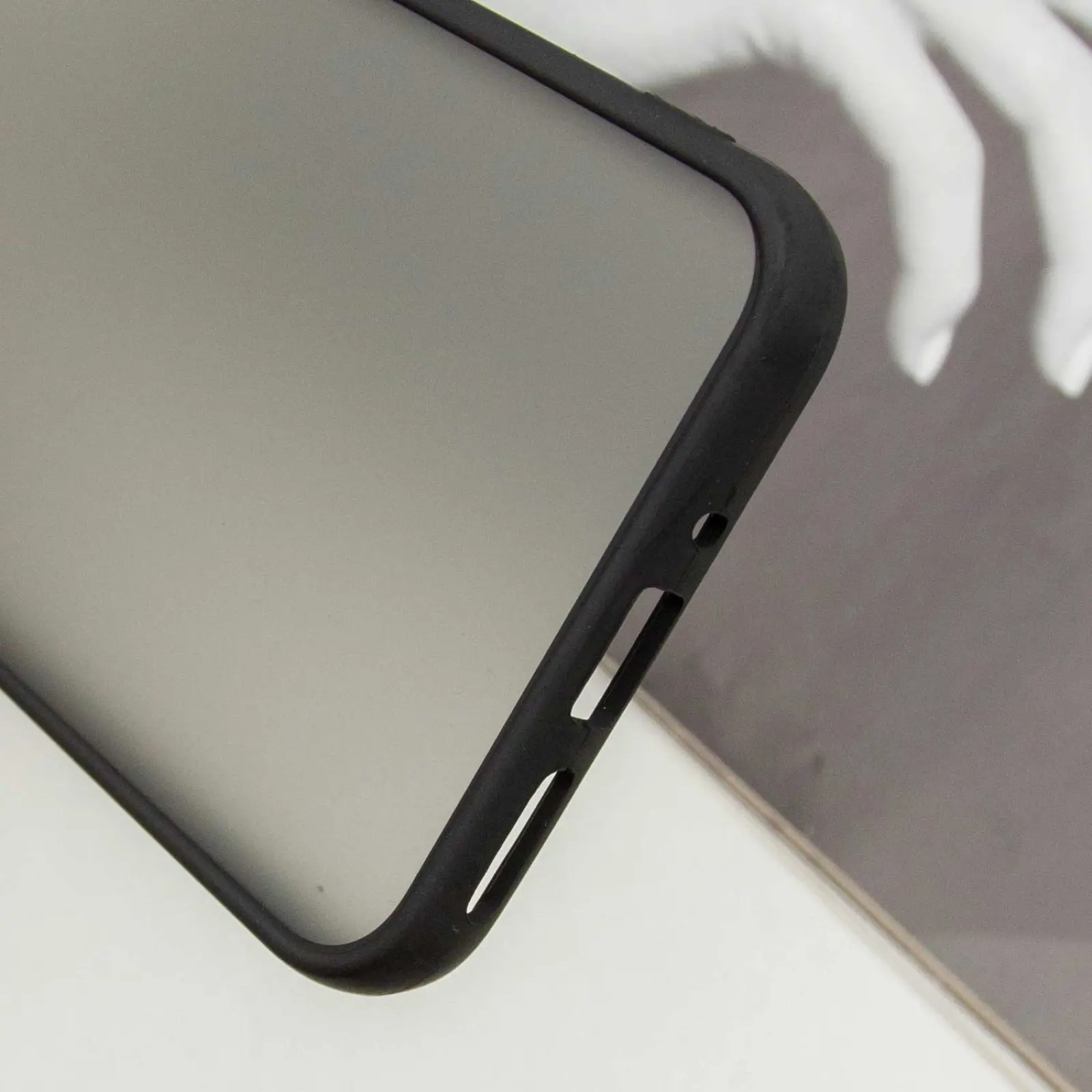 Etui TPU+PC Lyon Frosted do Samsung Galaxy S24 FE, Black 5, TPU+PC