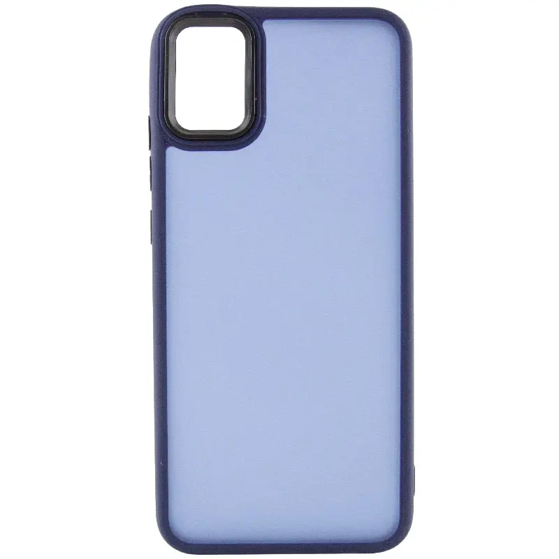 Etui TPU+PC Lyon Frosted do Samsung Galaxy A06, Navy Blue 1, TPU+PC