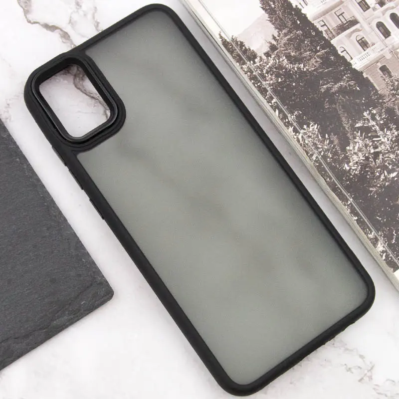 Etui TPU+PC Lyon Frosted do Samsung Galaxy A06, Black 3, TPU+PC