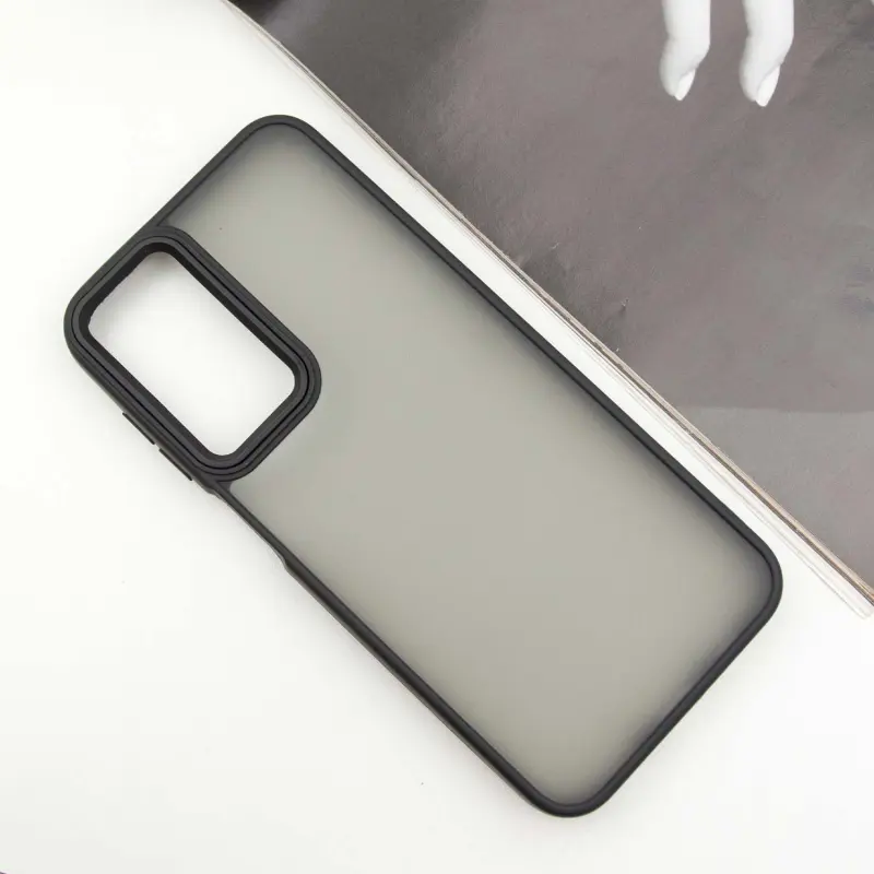 Etui TPU+PC Lyon Frosted do Samsung Galaxy A16 4G/5G, Black 1, TPU+PC