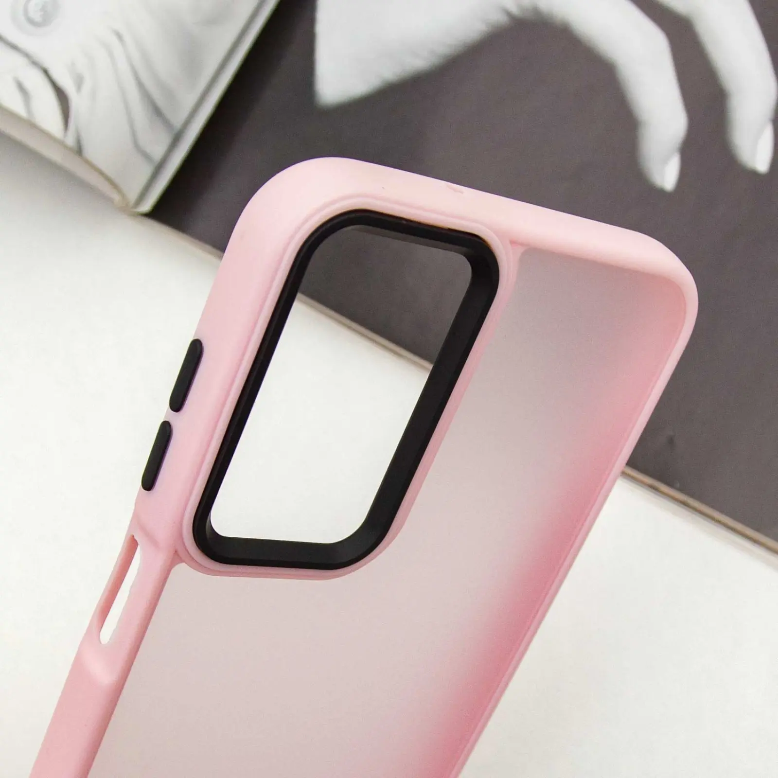 Etui TPU+PC Lyon Frosted do Samsung Galaxy A16 4G/5G, Pink 3, TPU+PC